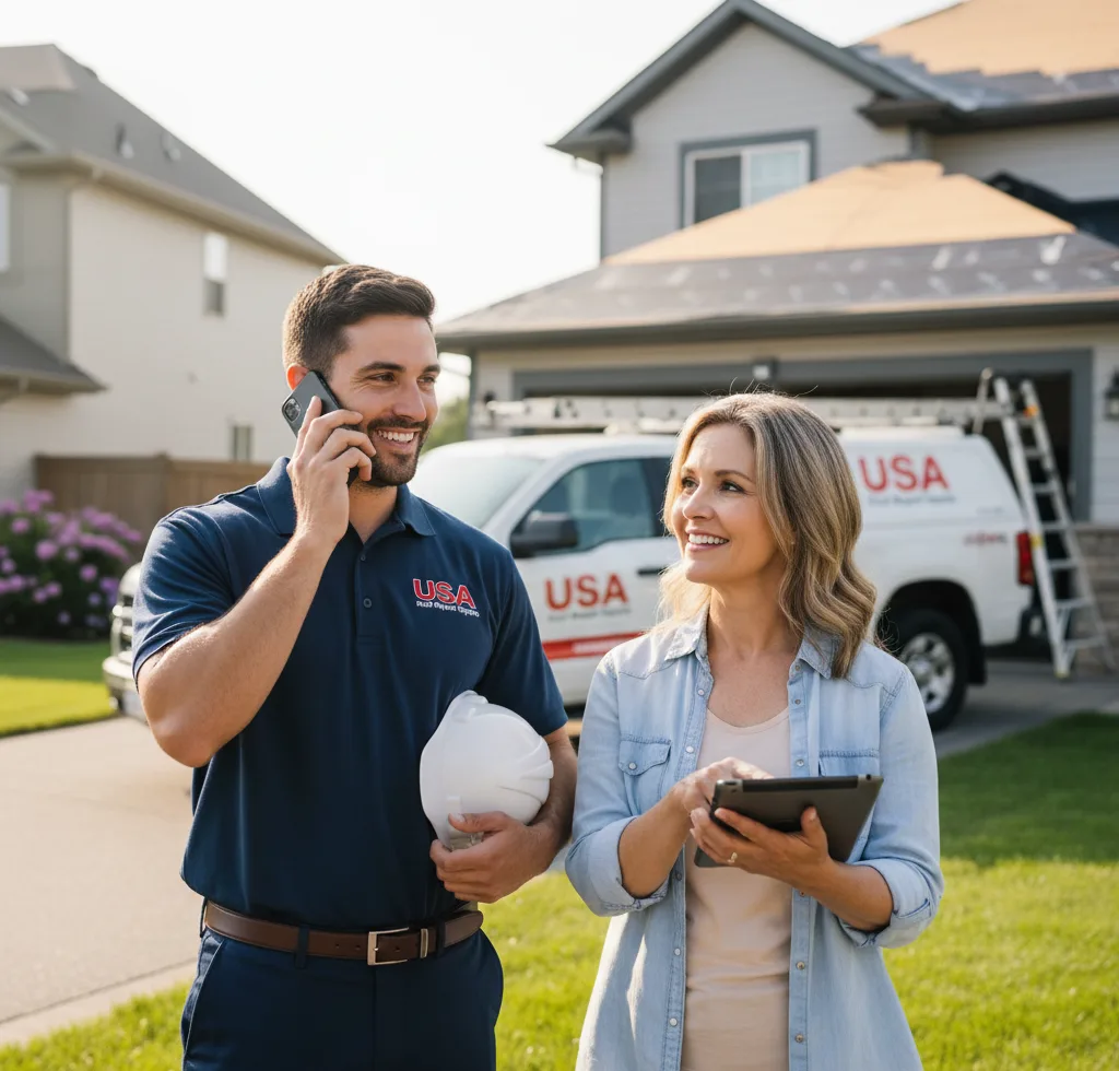 USA Roof Repair Experts customer support in Milwaukie